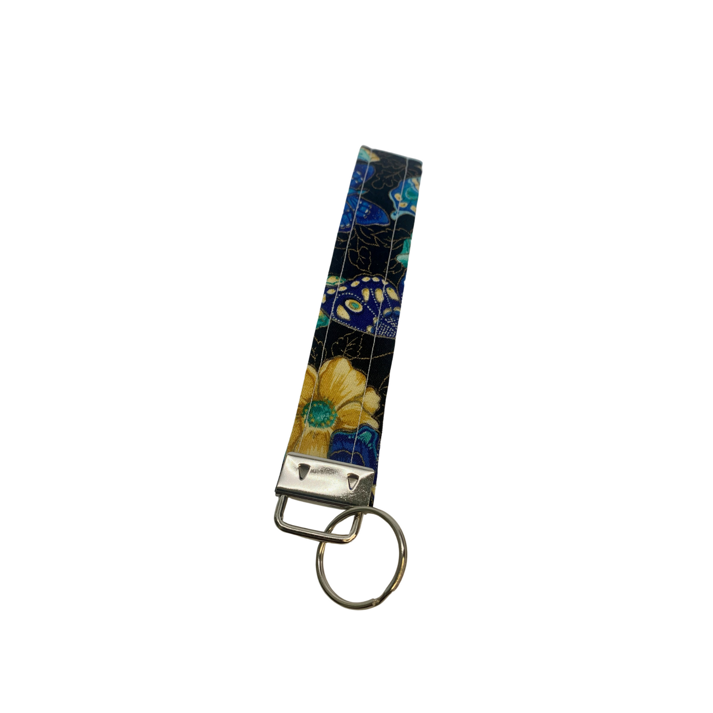 Fabric Wristlet Key Fob Keychais