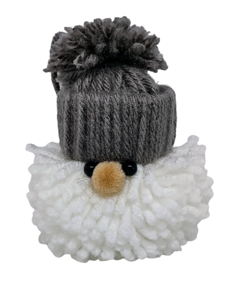 Gnome Ornament- Grey