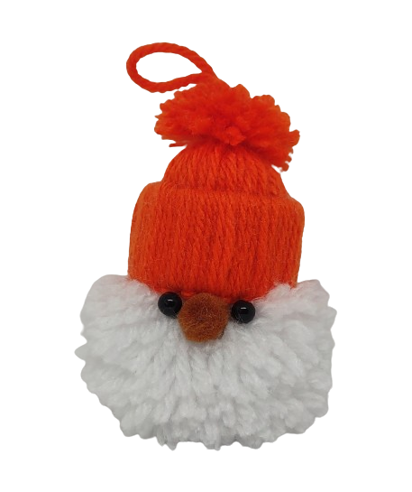 Gnome Ornament- Orange