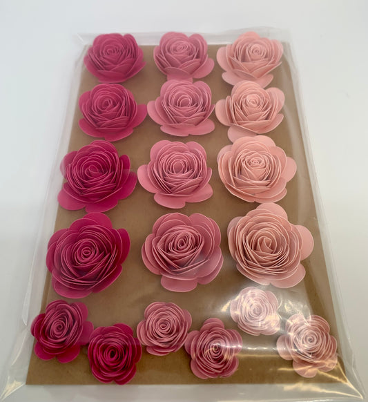 Rolled Paper Flowers Variety Pack