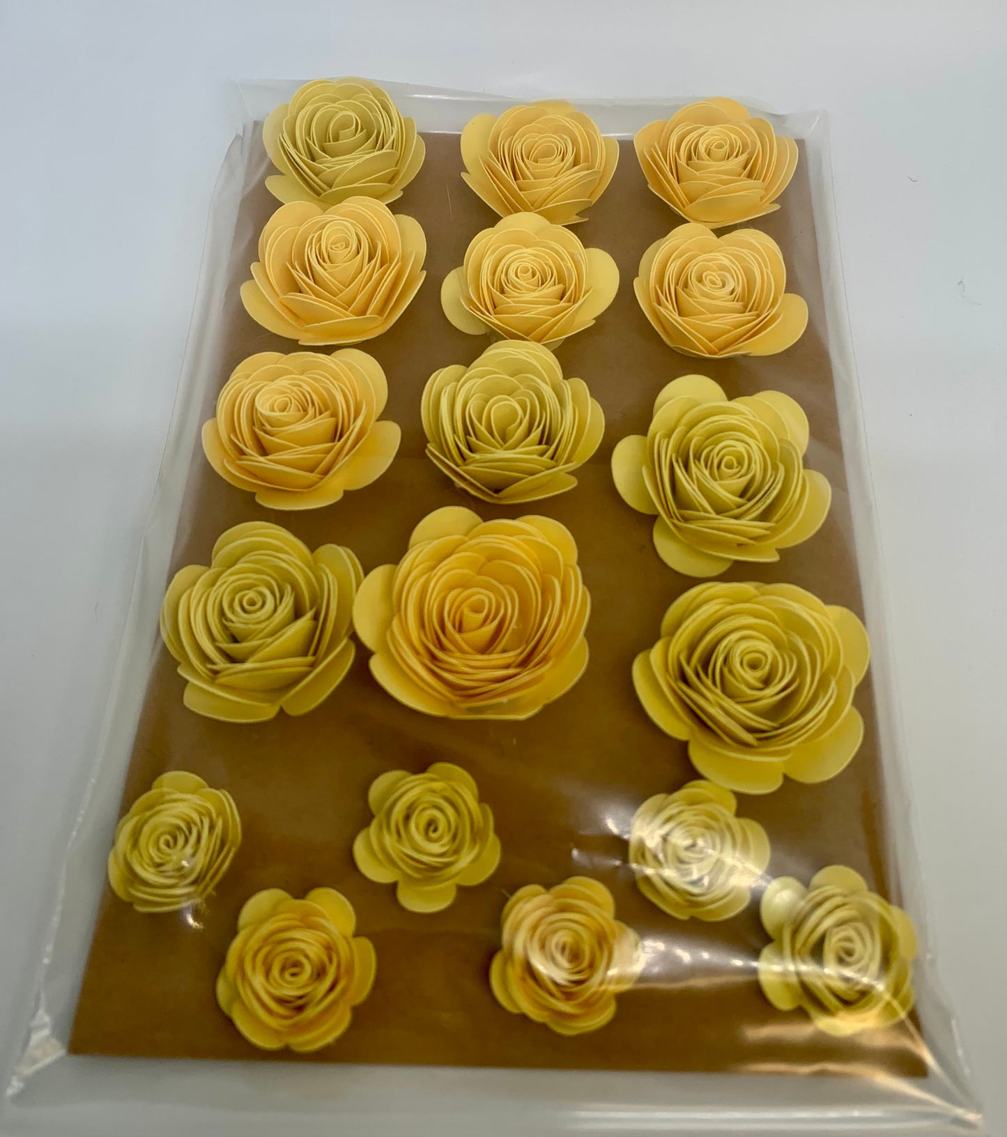 Rolled Paper Flowers Variety Pack- ASSORTED COLORS