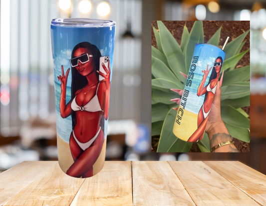 Beach Boss 20oz Tumbler